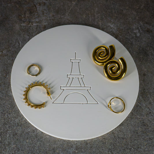 Eiffel Tower Plate