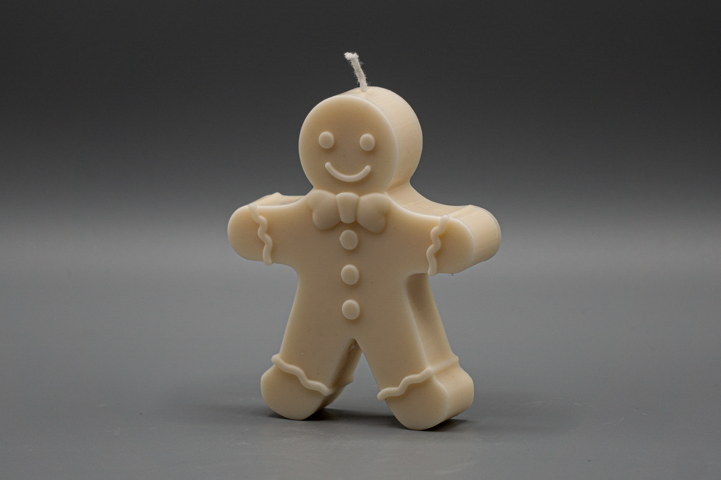 Gingerbread Man Candle