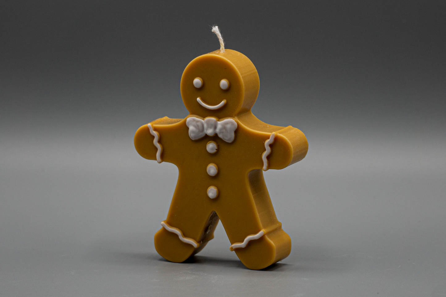 Gingerbread Man Candle