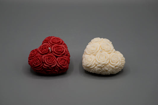 Heart of Roses Candle