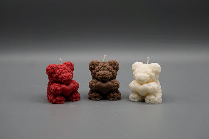 Cuddle Bear Candle