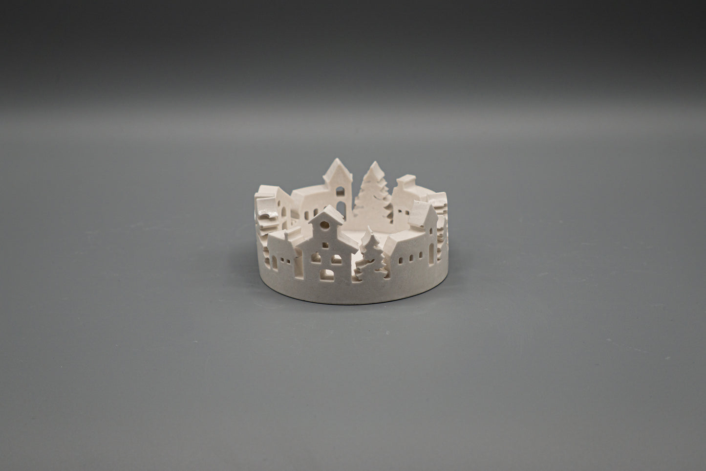 Winter Village Plate