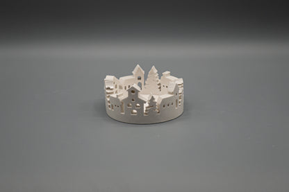 Winter Village Plate