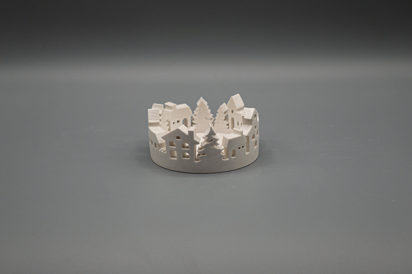 Winter Village Plate