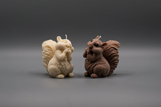 Squirrel Candle
